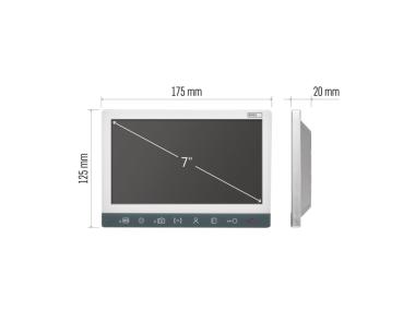 Zdjęcie: Monitor wideodomofonu EM-10AHD EMOS