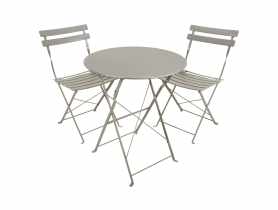 Zestaw mebli Bistro 2+1 beż VERDENIA