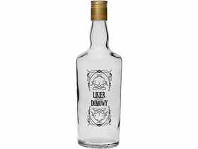 Butelka 0,5 L z nadrukiem Likier Domowy 500 ml BROWIN