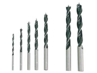 Zdjęcie: Wiertła do drewna 3-10 mm - 8 szt. w etui  MEGA