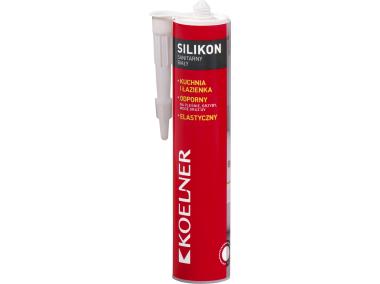 Zdjęcie: Silikon sanitarny biały  300 ml RAWLPLUG