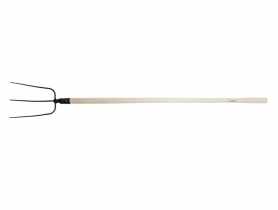 Widły rolnicze oprawne, trzon drewniany wydłużony, 3-zębne garden s-80106 STALCO