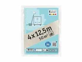 Folia malarska LDPE 18 m 4 x 12,5 m, złożona CIRET