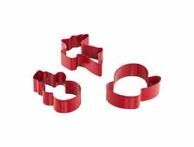 Komplet wykrawaczek 3 elementowy renifer NOEL