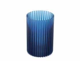 Wazon Nemo 150, niebieski transparentny LAMELA