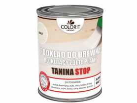 Podkład do drewna blokujący żółte plamy, biały Tanina Stop 500 ml COLORIT