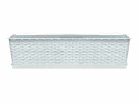 Skrzynka balkonowa Ratolla set biały 40 cm PROSPERPLAST