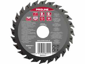 Tarcza płaska piła z tarnikiem grube zęby230mm PROLINE