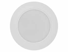 Panel LED natynkowy Rubic 2w1, okrągły, biały, 9W, naturalna biel EMOS