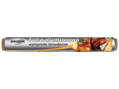 Zdjęcie: Folia aluminiowa 20 m GROSIK