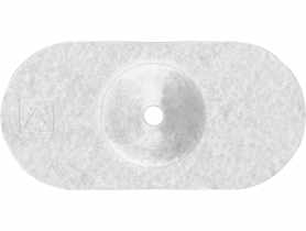 Podkładka stalowa owalna R-POW 80x40 mm powłoka aluminiowo-cynkowa 100 szt. RAWLPLUG