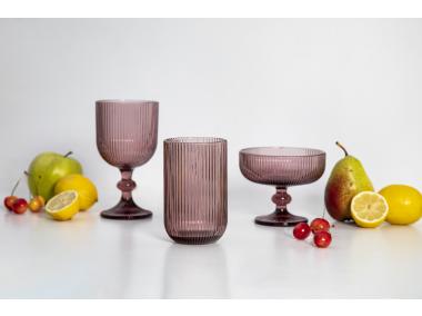 Zdjęcie: Szklanka na stopce Selena 370 ml różowa ALTOM DESIGN