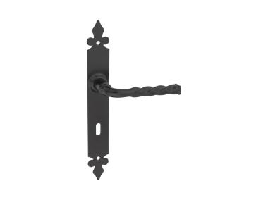 Zdjęcie: Klamka Lilia 72 KL czarna METRO