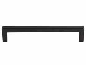 Uchwyt meblowy UN34 rozstaw 128 mm czarny połysk GAMET