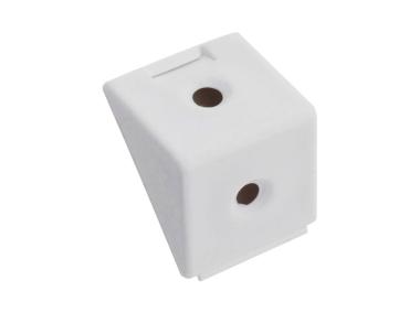 Zdjęcie: Złącze kątowe pojedyncze białe 12 sztuk METRO