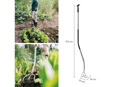 Zdjęcie: Kultywator Ergonomic wygięty trzonek FISKARS