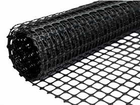 Siatka plastikowa 0,4x50 m czarna ONDULINE