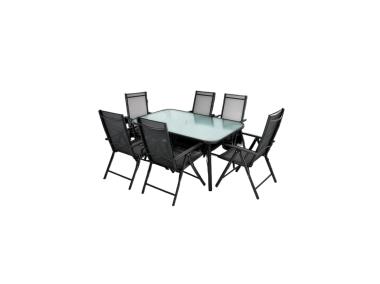 Zdjęcie: Zestaw mebli ogrodowych Max stól prostkątny 150x90 cm + 6 krzeseł OŁER