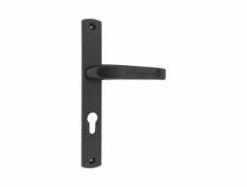 Klamka wąski szyld Diana 72 WKL czarna GAMAR