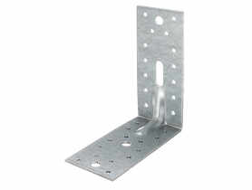 Łącznik z przetłoczeniem ocynk 150x150x65 mm ALBERTS