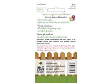Zdjęcie: Cynia wytworna mieszanka 1 g dla dzieci W.LEGUTKO