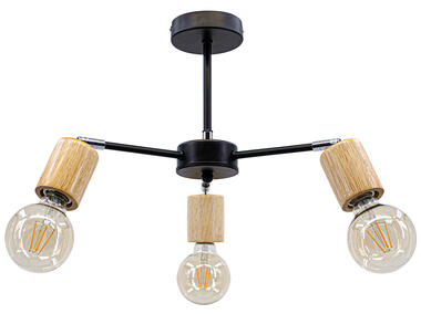 Zdjęcie: Lampa sufitowa Fabio 1981/3 BL JD ELEM