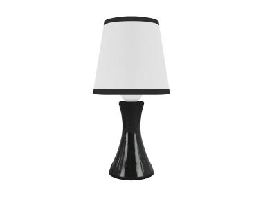 Zdjęcie: Lampka stołowa Polina E14 kolor czarny max 15 W STRUHM