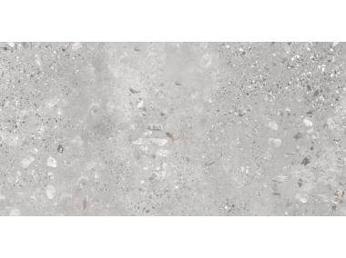 Zdjęcie: Gres szkliwiony Terazzo Grey Matt 60x120 cm Ceramika NETTO