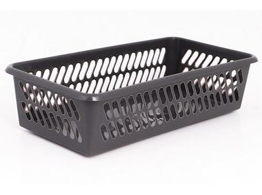Zdjęcie: Koszyk plastikowy ciemny popiel SYSTEMO