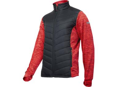 Zdjęcie: Bluza ocieplana czerwono-czarna, 3XL, CE, LAHTI PRO