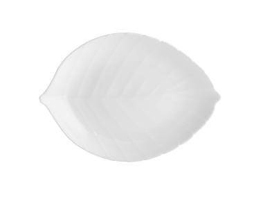 Zdjęcie: Półmisek Nocture White liść 25,5x17,5 cm ALTOMDESIGN