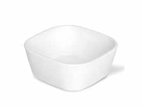 Miseczka kwadratowa na dipy 7x7x3 cm 100 ml biała PRIMPOL
