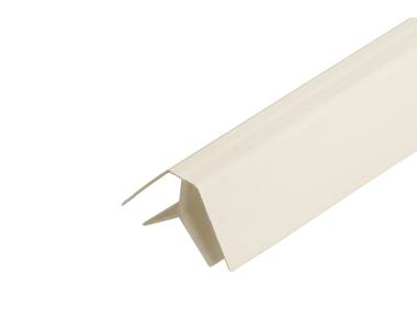 Zdjęcie: Listwa kątowa wewnętrzna do paneli PVC 3 m Kość Słoniowa CEZAR