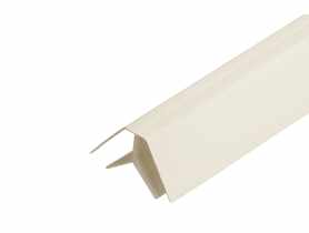Listwa kątowa wewnętrzna do paneli PVC 3 m Kość Słoniowa CEZAR