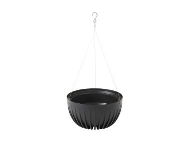 Zdjęcie: Misa Mira Eco recycled wisząca 240 mm czarny LAMELA