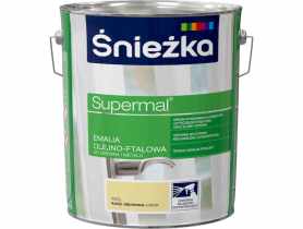 Emalia Supermal kość słoniowa F570 10L ŚNIEŻKA