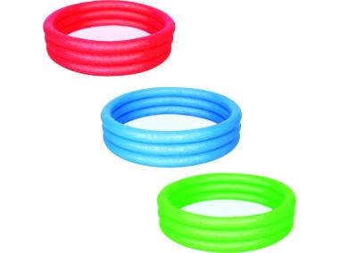 Zdjęcie: Basen dmuchany 3-kołowy 122x25 cm multikolor BESTWAY