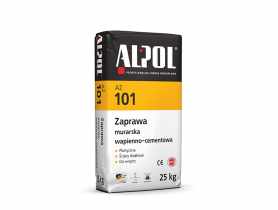 Zaprawa murarska wapienno-cementowa 25 kg AZ101 ALPOL