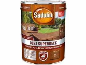 Olej do drewna 5 L tek Superdeck SADOLIN