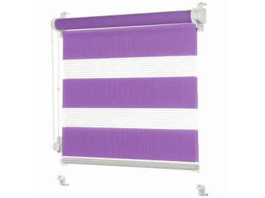 Zdjęcie: Roleta 54x140 cm Zebra II granat DECODESIGN