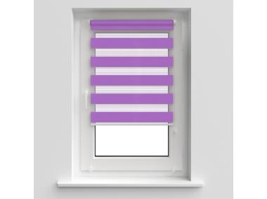Zdjęcie: Roleta 54x140 cm Zebra II granat DECODESIGN