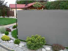 Mata Ogrodzeniowa 1,50x10,00 m grafitowa DECOMAT