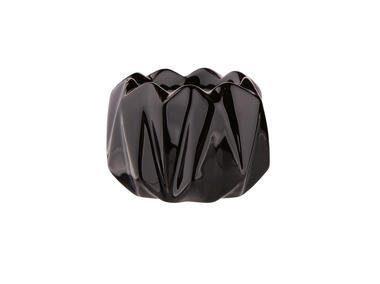 Zdjęcie: Świecznik porcelanowy Czarny 7x7x5 cm ALTOMDESIGN