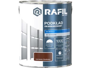 Zdjęcie: Podkład chlorokauczukowy chlorok czerwony 3L RAFIL