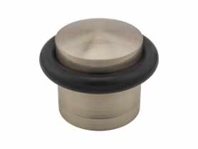 Odbojnik drzwiowy walec duży DB-002 nikiel szczotkowany METRO