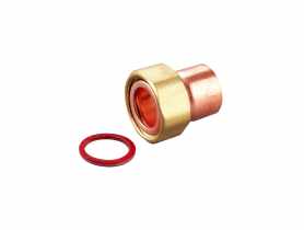 Złączka bateryjna prosta 22x3/4" do lutu CALIDO