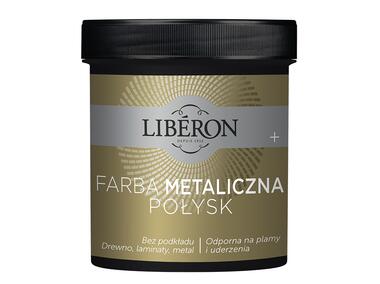 Zdjęcie: Farba do drewna Metaliczna srebro połysk 0,75 L LIBERON