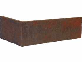 Płytka klinkierowa kątowa 115/240x71x10 mm red house gatunek I KING KLINKER