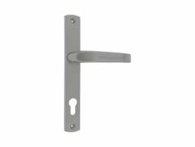 Klamka wąski szyld Diana 90 WKL srebrna GAMAR