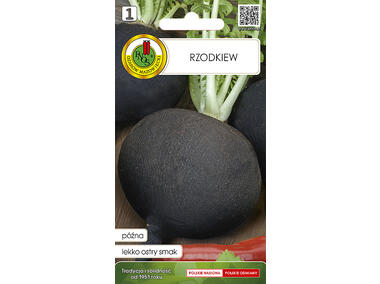 Zdjęcie: Rzodkiew Runder Schwarzer Winter 3 g PNOS